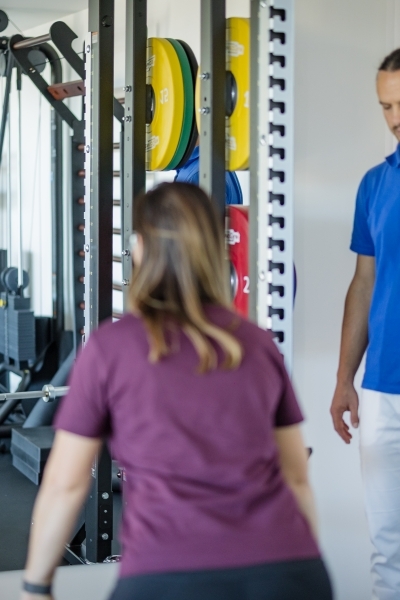 Krafttraining im Therapiezentrum