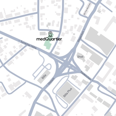 medQuartier Feldkirchen in Kärnten, Anfahrt Karte